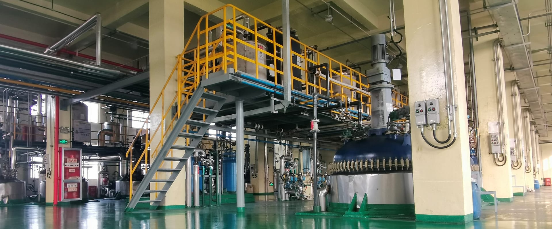 Production equipment area