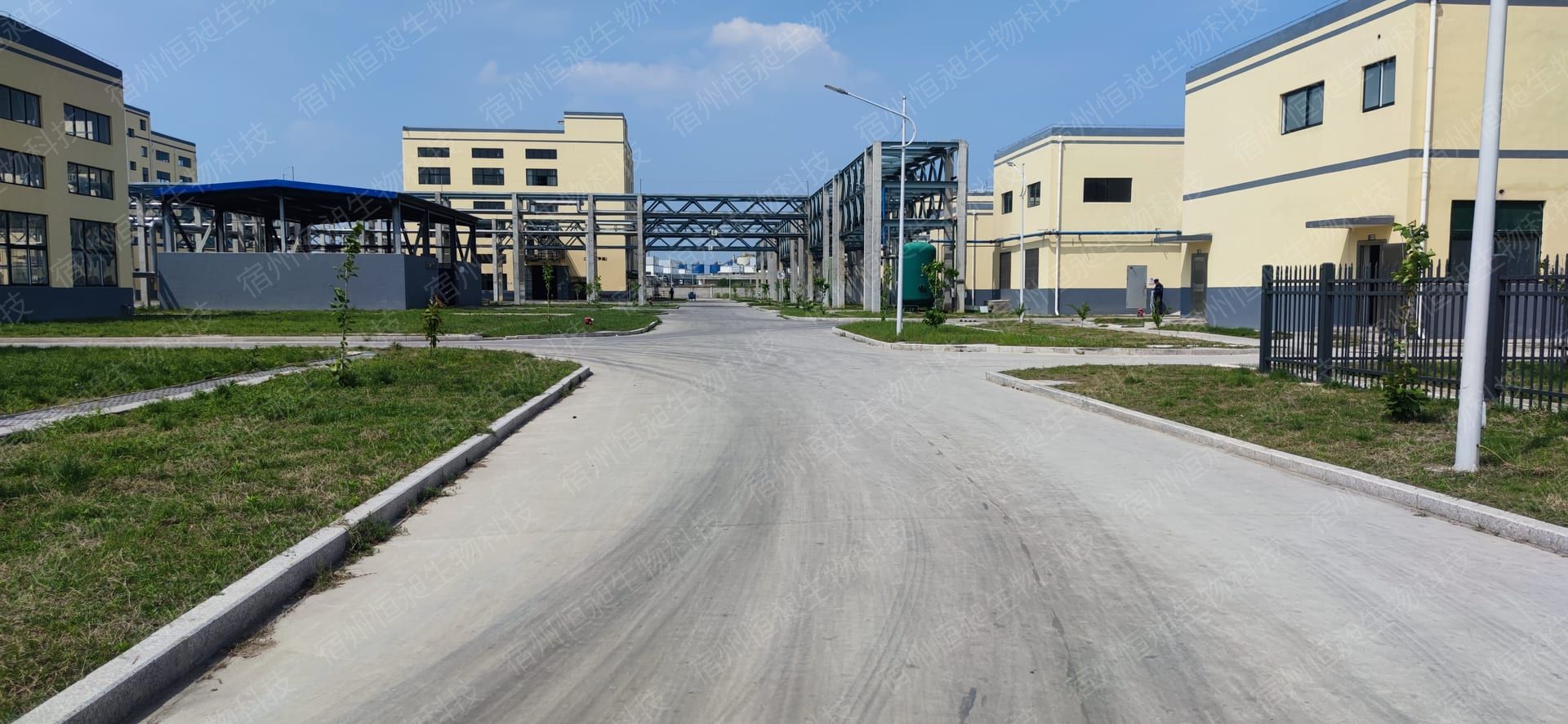 Production area main road